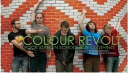 Band page for Colour Revolt