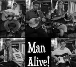 Band page for Man Alive