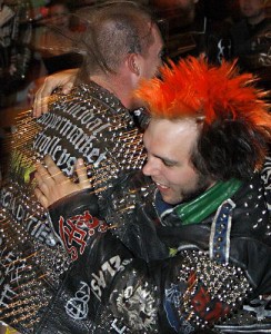 If you're going to a show with these guys you might want to armor up with something similar to these jackets. They can hurt in the moshpit.