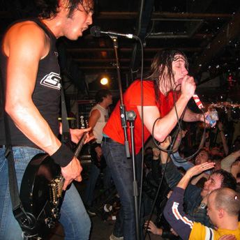Ian Mcdougall of Riverboat Gamblers hit by a car, needs help